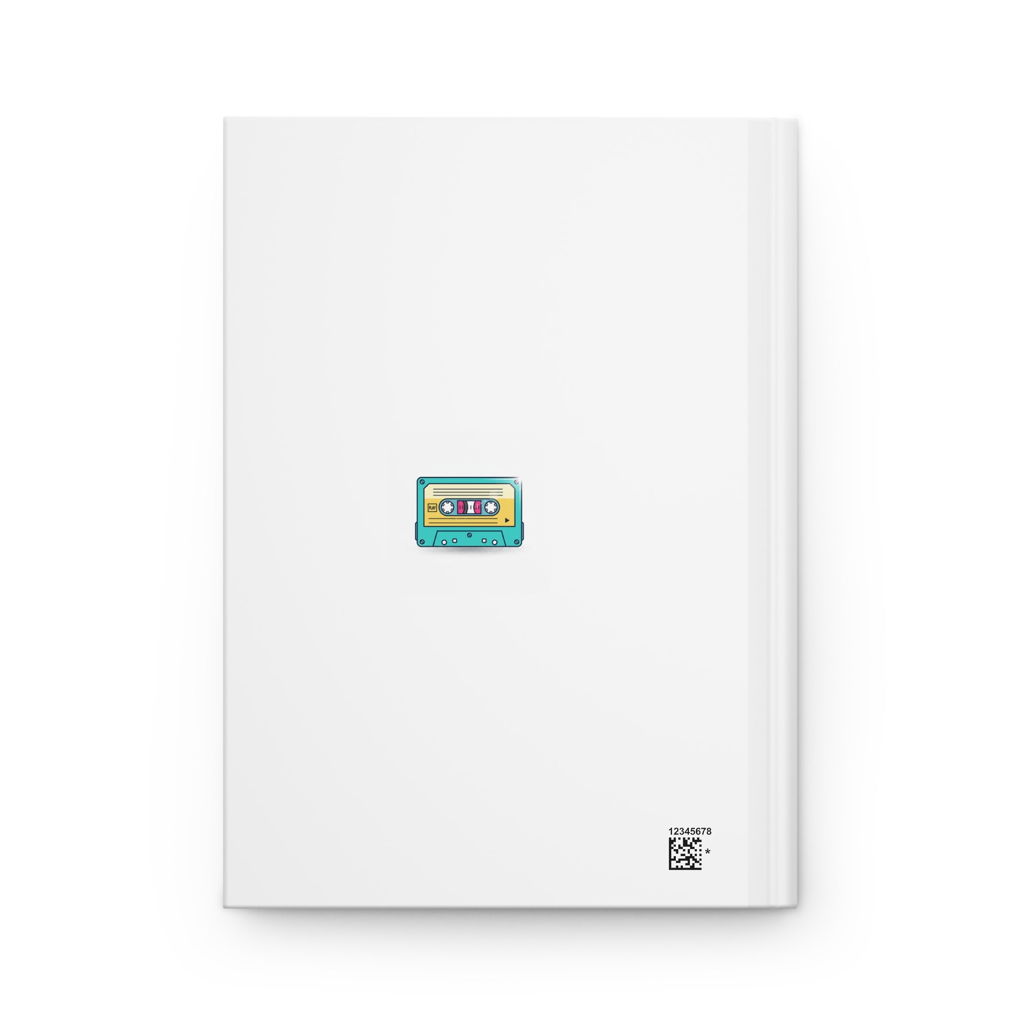 Vintage Cassette Hardcover Journal