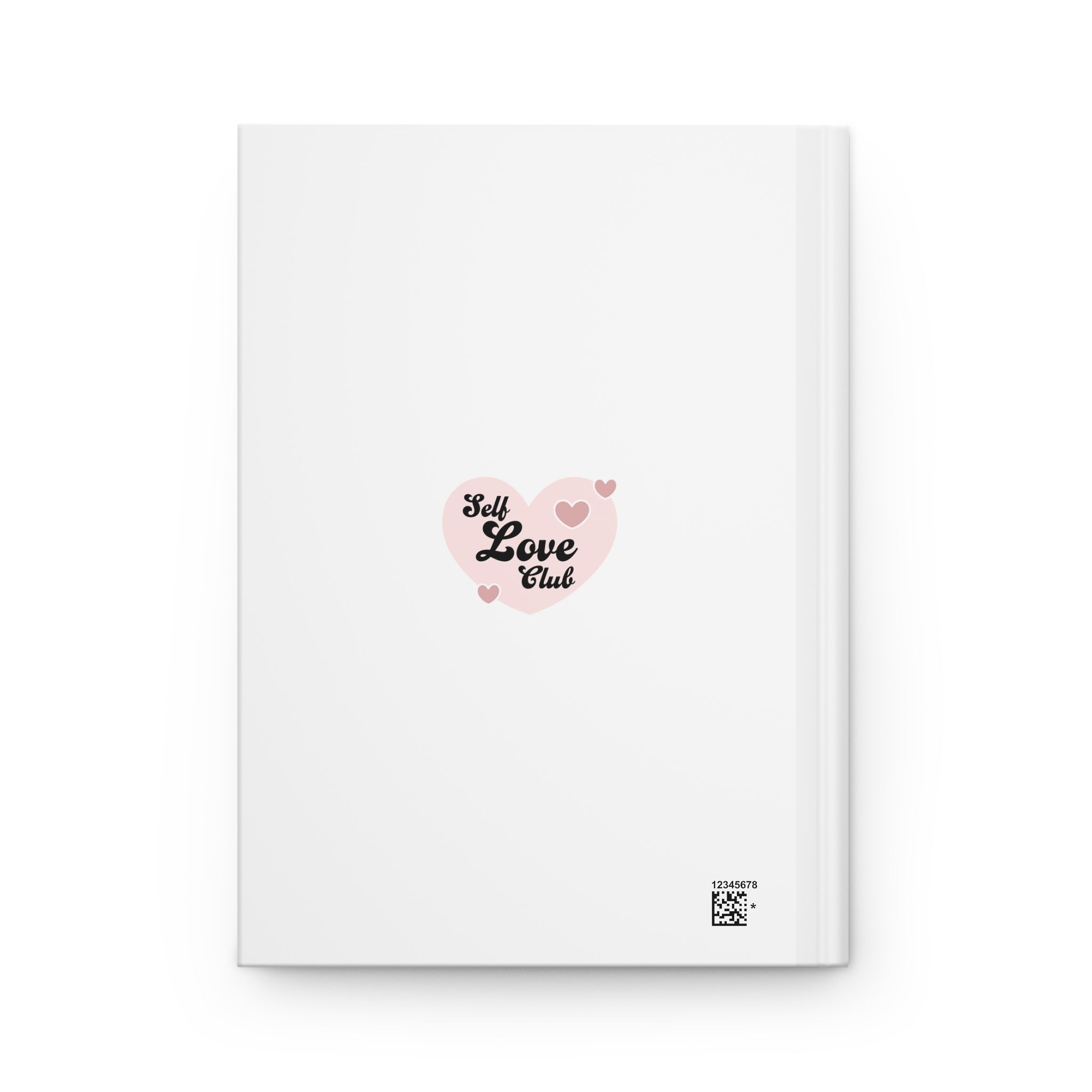 Self Love Club Pink Heart Hardcover Journal
