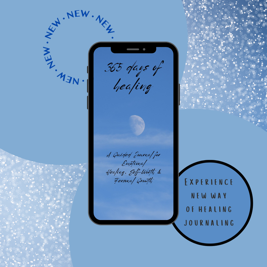 365 Days of Healing Journal – Daily Self-Worth & Emotional Healing Journal