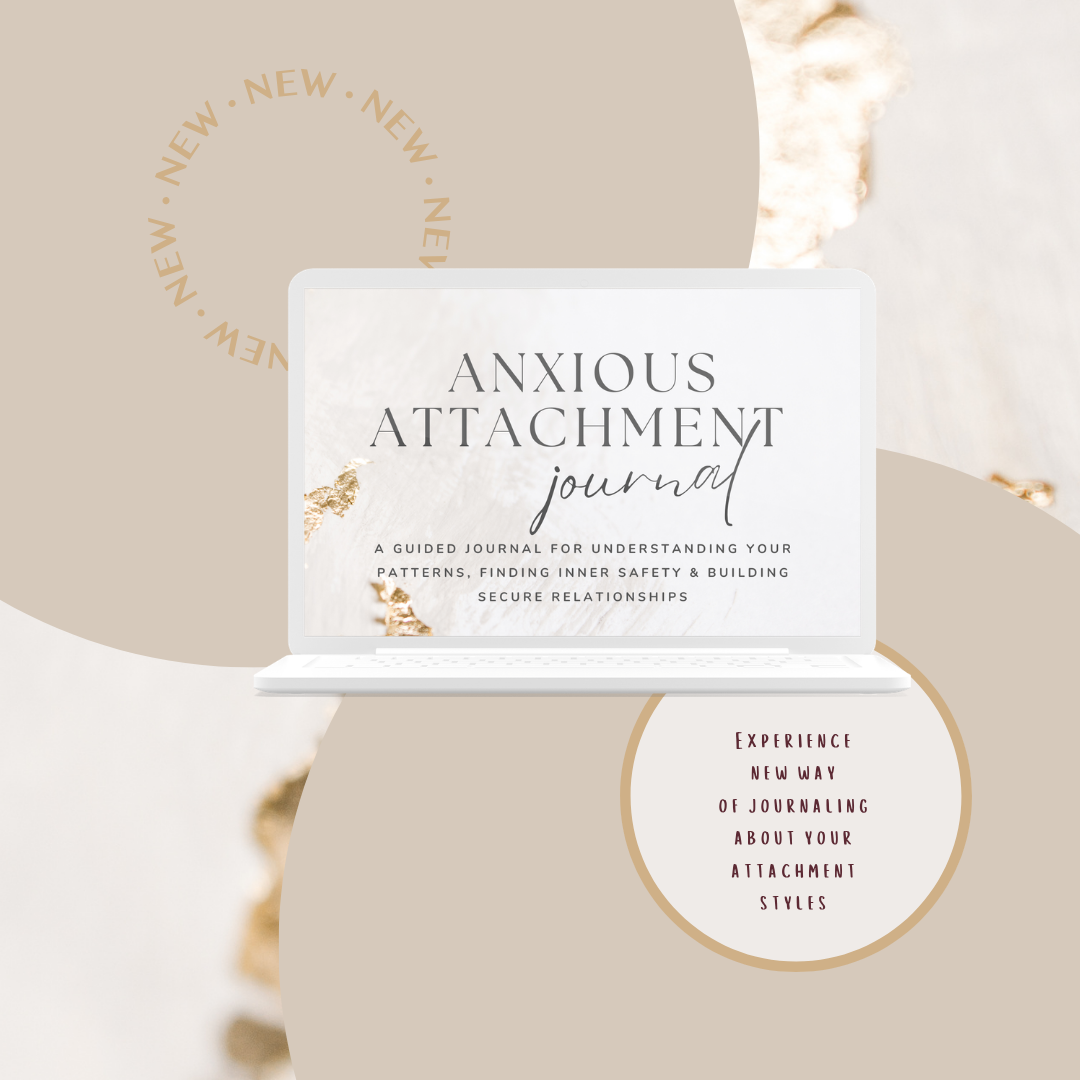 Anxious Attachment Journal – Guided Self-Healing Workbook for Understanding Attachment Patterns, Emotional Triggers & Building Secure Relationships | 121-Page Printable PDF