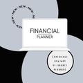 Financial Planner – Digital Budgeting Organizer & Money Management PDF | Expense Tracker, Savings Goals & Monthly Finance Log